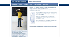 Desktop Screenshot of mathe-physik-aufgaben.de